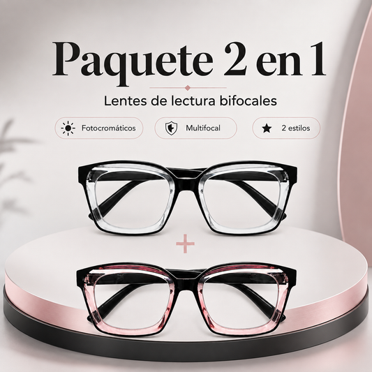 ¡Maravilla tecnológica alemana! Gafas de lectura progresivas supercómodas (+1.0~+7.0)