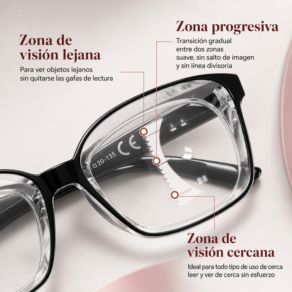 German Tech Wonder! Super Comfortable Progressive Readers (+1.0~+7.0)