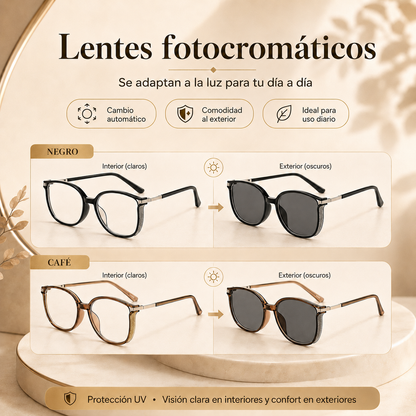 ¡Qué maravilla de tecnología alemana! Gafas progresivas ultracómodas (+1,0 a +4,0)