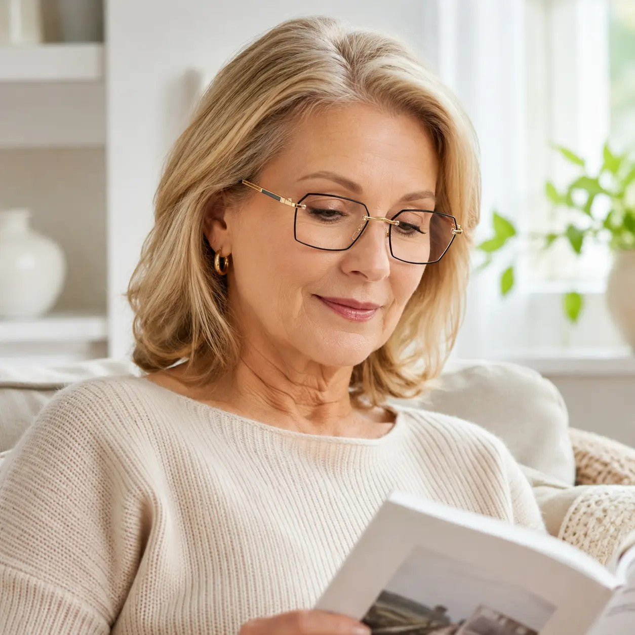👓🌟Ultra-lightweight, precision-adaptive reading glasses featuring adjustable focal length and portable, eye-protecting, high-definition lenses that reduce eye strain for comfortable reading